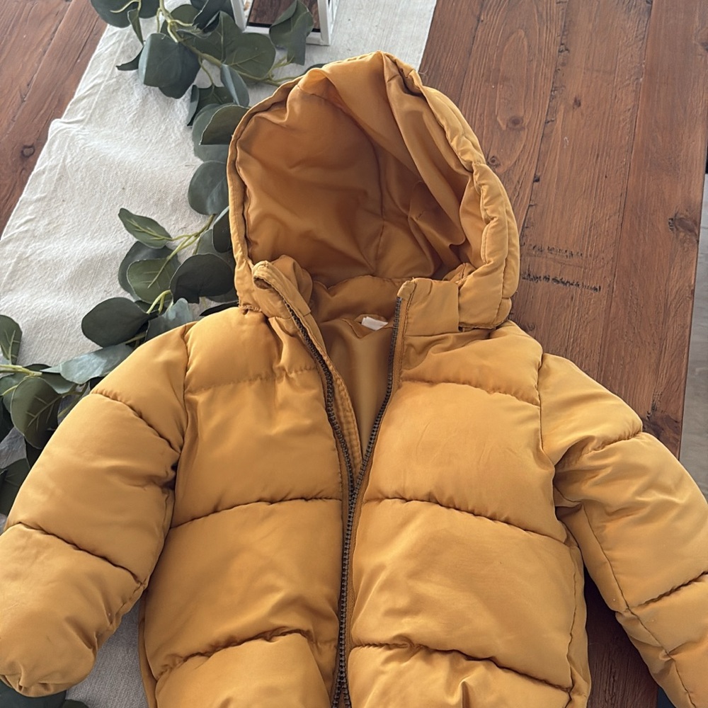 H&M Kids Yellow Puffer Jacket